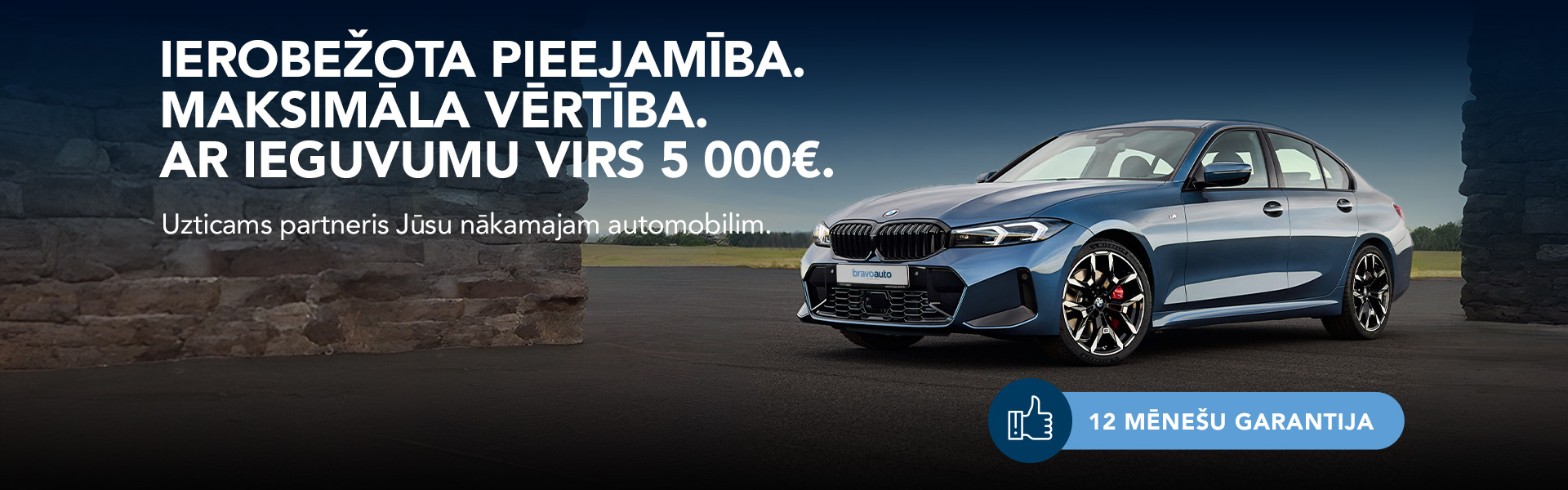 bravoauto mazlietotiem auto jauns piedāvājums katru dienu